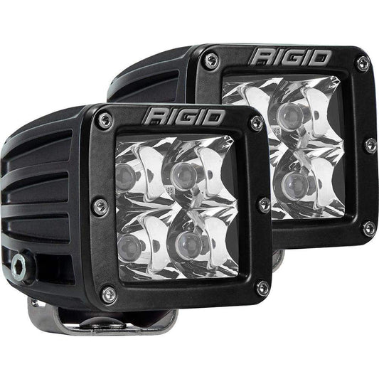 RIGID Industries D-Series PRO Hybrid-Spot LED - Pair - Black - Skoutley Outdoors LLC