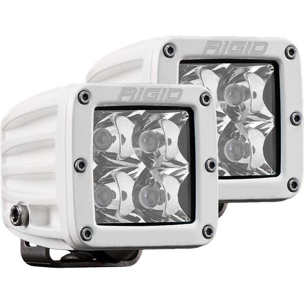 RIGID Industries D-Series PRO Hybrid-Spot LED - Pair - White - Skoutley Outdoors LLC