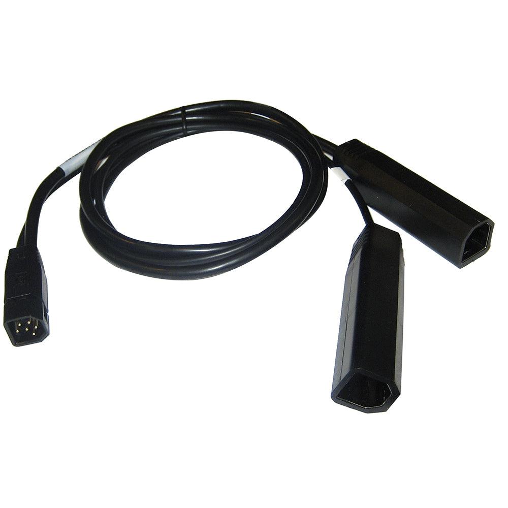 Humminbird 9 M SIDB Y 9-Pin Side Imaging Dual Beam Splitter Cable - Skoutley Outdoors LLC