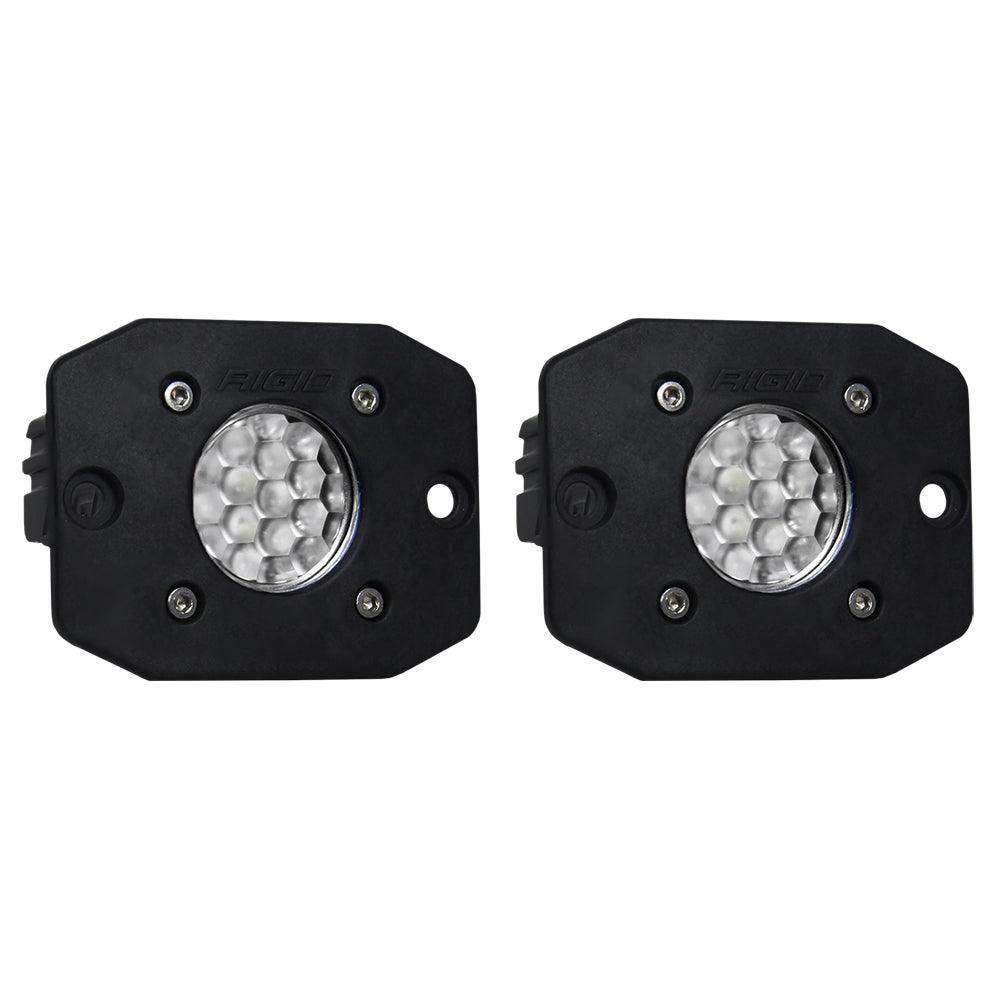 RIGID Industries Ignite Flush Mount Flood - Black - Skoutley Outdoors LLC