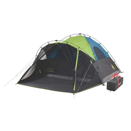 Coleman 6-Person Darkroom Fast Pitch Dome Tent w/Screen Room - Skoutley Outdoors LLC