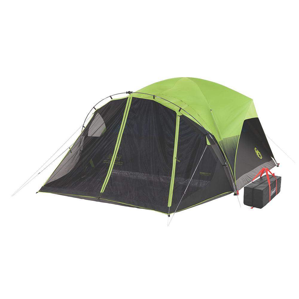 Coleman 6-Person Darkroom Fast Pitch Dome Tent w/Screen Room - Skoutley Outdoors LLC