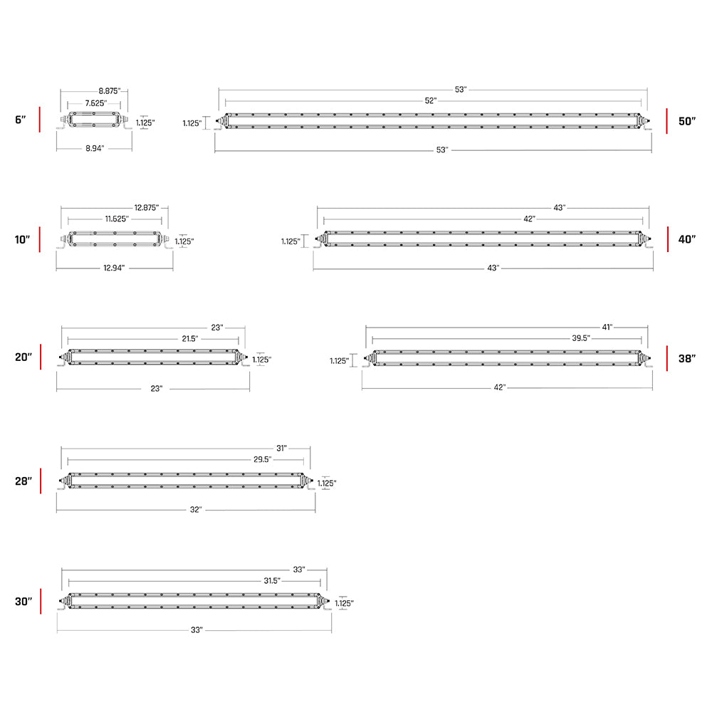 RIGID Industries SR-Series PRO LED 30" Spot/Flood Combo - White - Skoutley Outdoors LLC