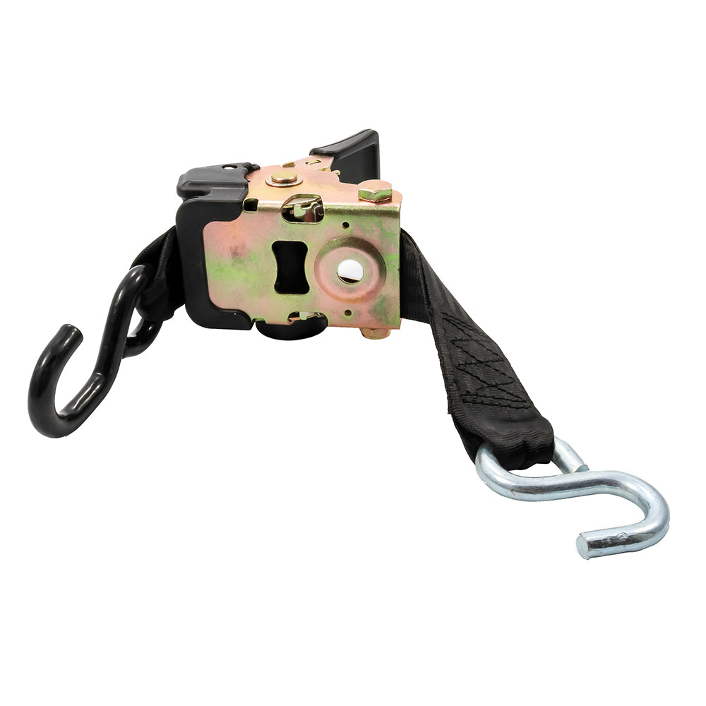 Camco Retractable Tie Down Straps - 2" Width 6' Dual Hooks - Skoutley Outdoors LLC