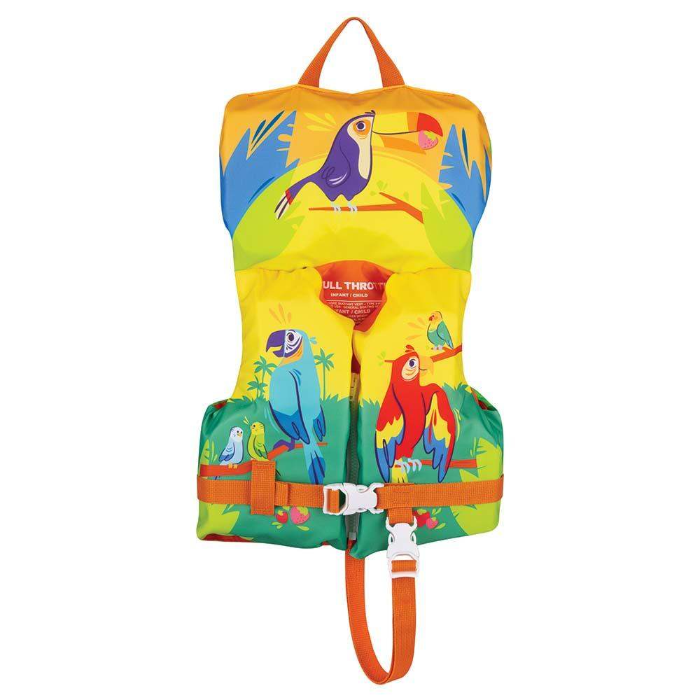 Full Throttle Infant/Child Character Life Jacket - Toucan - Skoutley Outdoors LLC