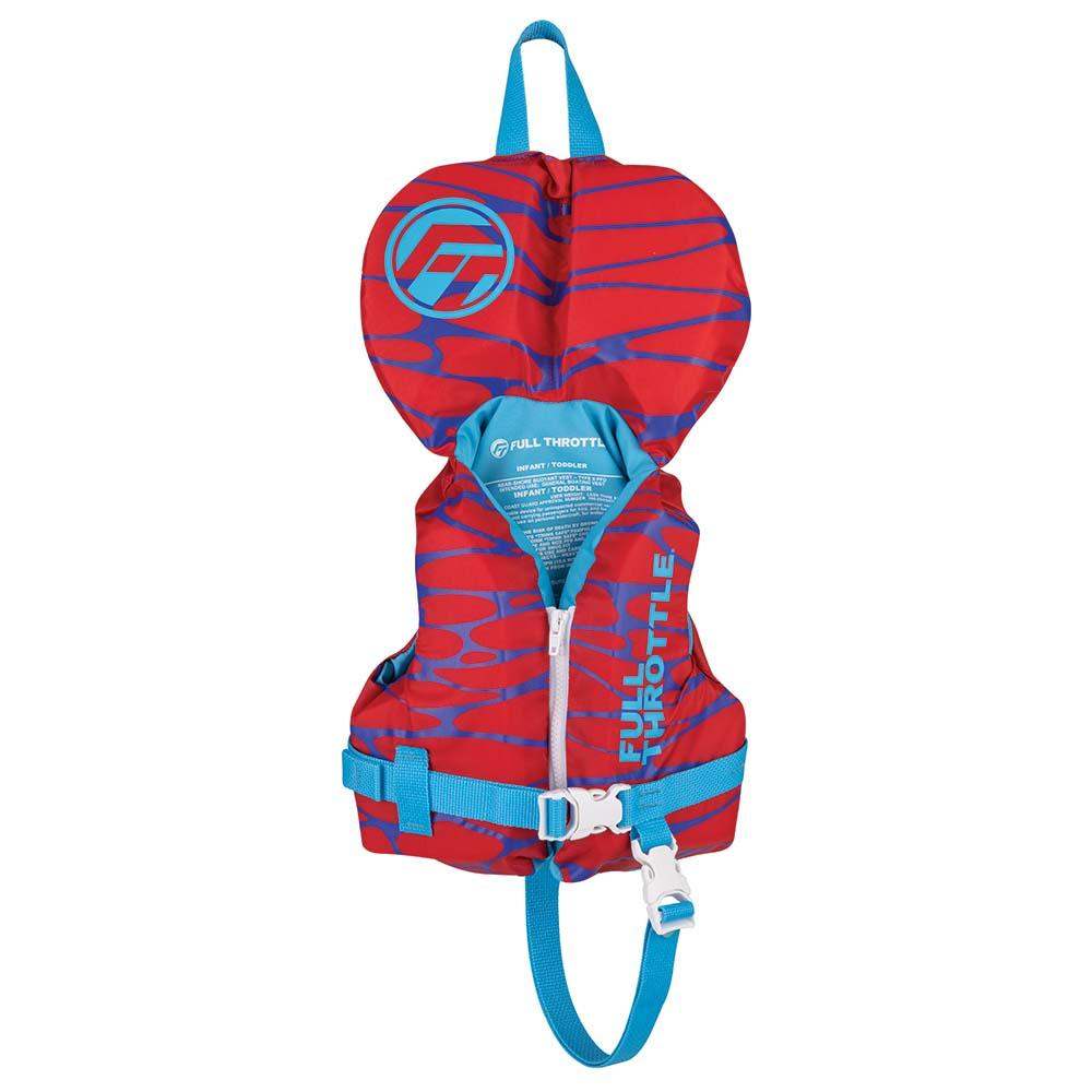 Full Throttle Infant Nylon Life Jacket - Red - Skoutley Outdoors LLC