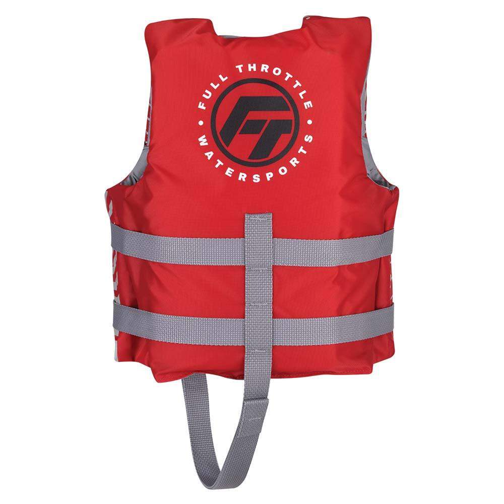 Full Throttle Child Nylon Life Jacket - Red - Skoutley Outdoors LLC