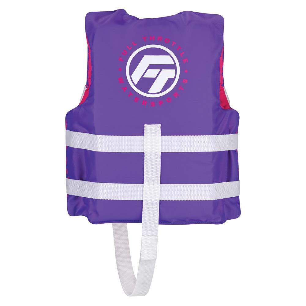 Full Throttle Child Nylon Life Jacket - Purple - Skoutley Outdoors LLC