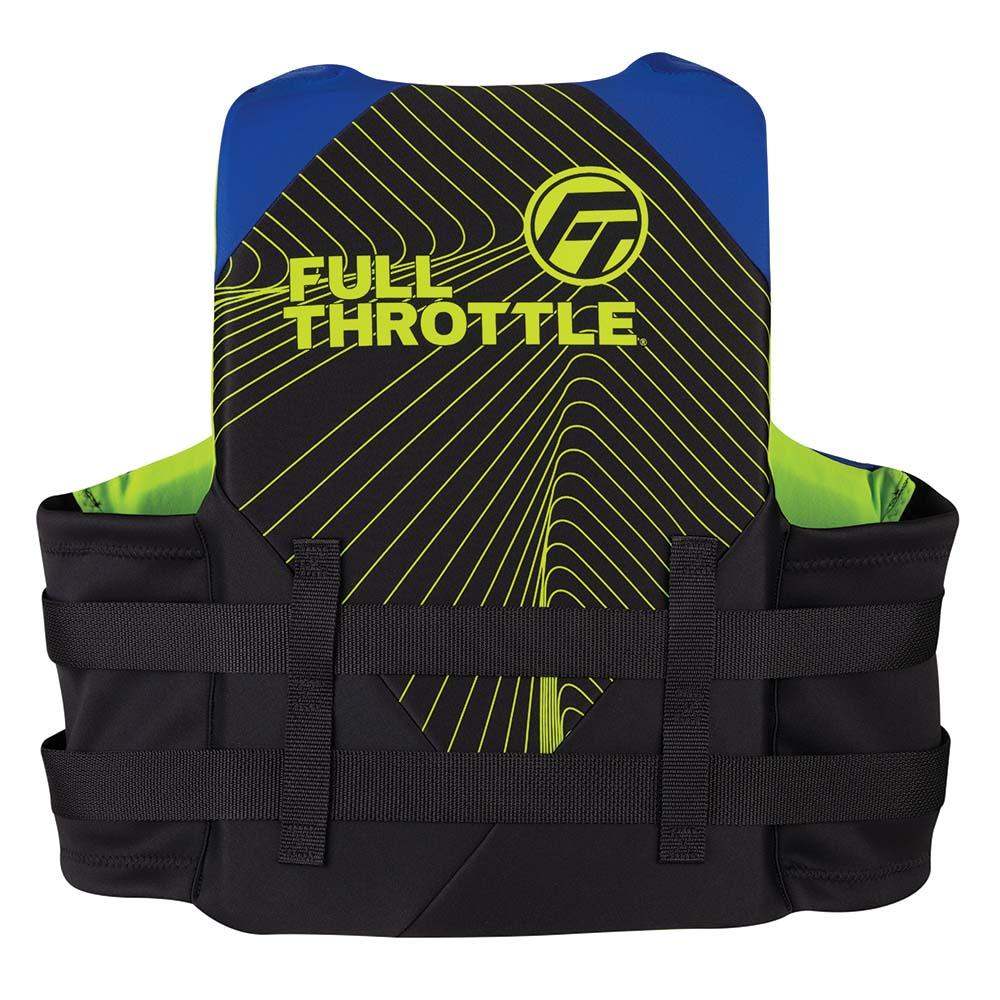 Full Throttle Adult Rapid-Dry Life Jacket - S/M - Blue/Black - Skoutley Outdoors LLC