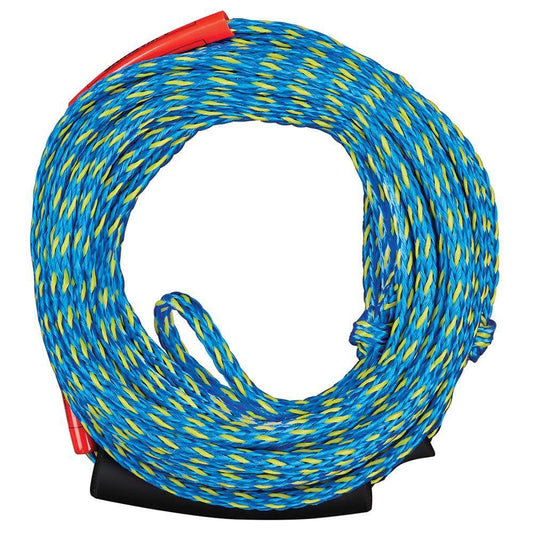 Full Throttle 2 Rider Tow Rope - Blue/Yellow - Skoutley Outdoors LLC