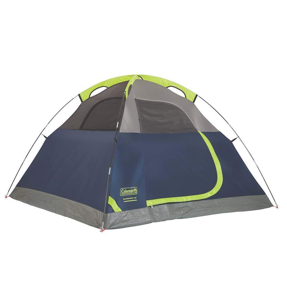 Coleman Sundome Dome Tent 7' x 7' - 3 Person - Skoutley Outdoors LLC