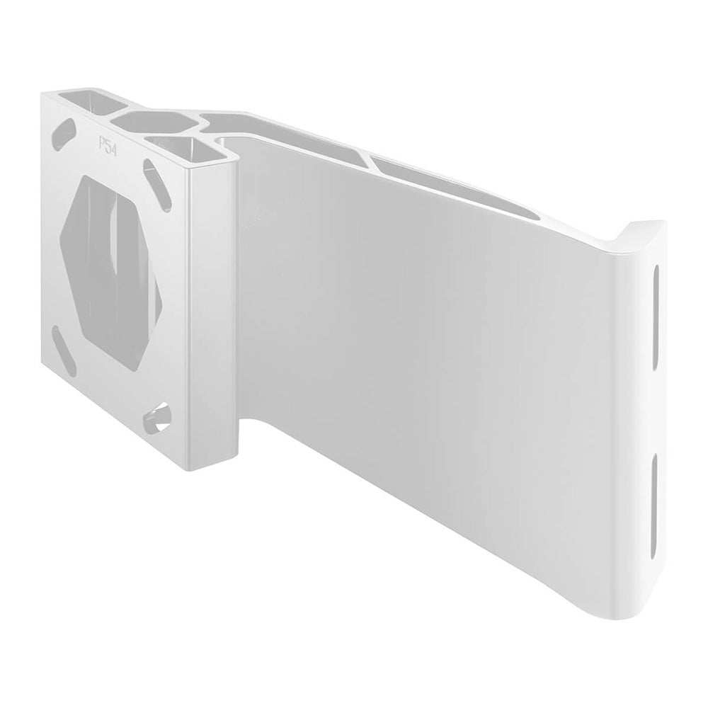 Minn Kota Raptor Jack Plate Adapter Bracket - Port - 5" Setback - 4" Rise - White - Skoutley Outdoors LLC