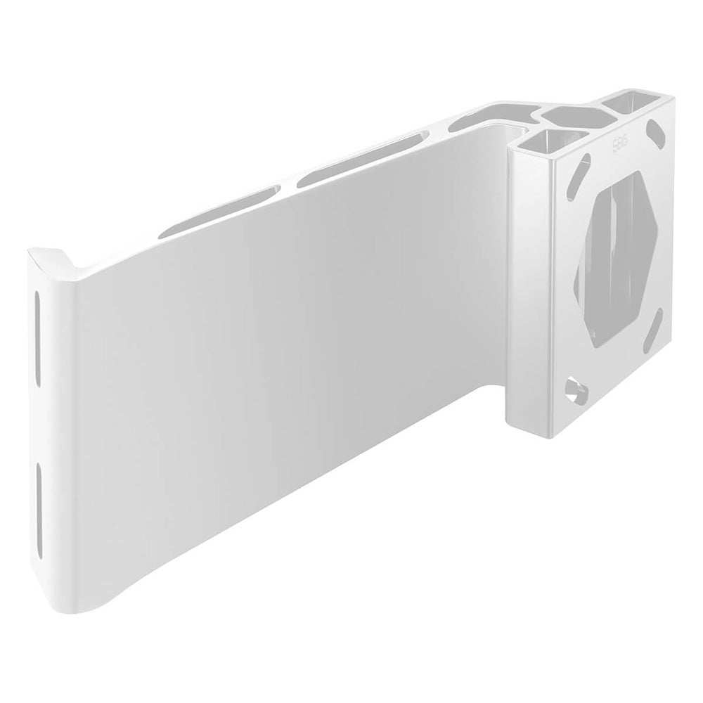 Minn Kota Raptor Jack Plate Adapter Bracket - Starboard - 8" Setback - 6" Rise - White - Skoutley Outdoors LLC