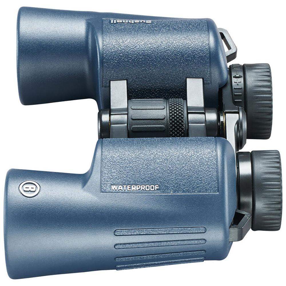 Bushnell 12x42mm H2O Binocular - Dark Blue Porro WP/FP Twist Up Eyecups - Skoutley Outdoors LLC