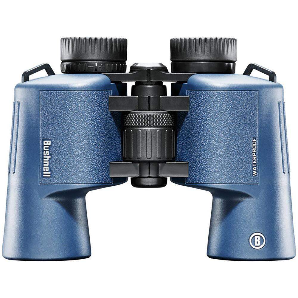 Bushnell 12x42mm H2O Binocular - Dark Blue Porro WP/FP Twist Up Eyecups - Skoutley Outdoors LLC