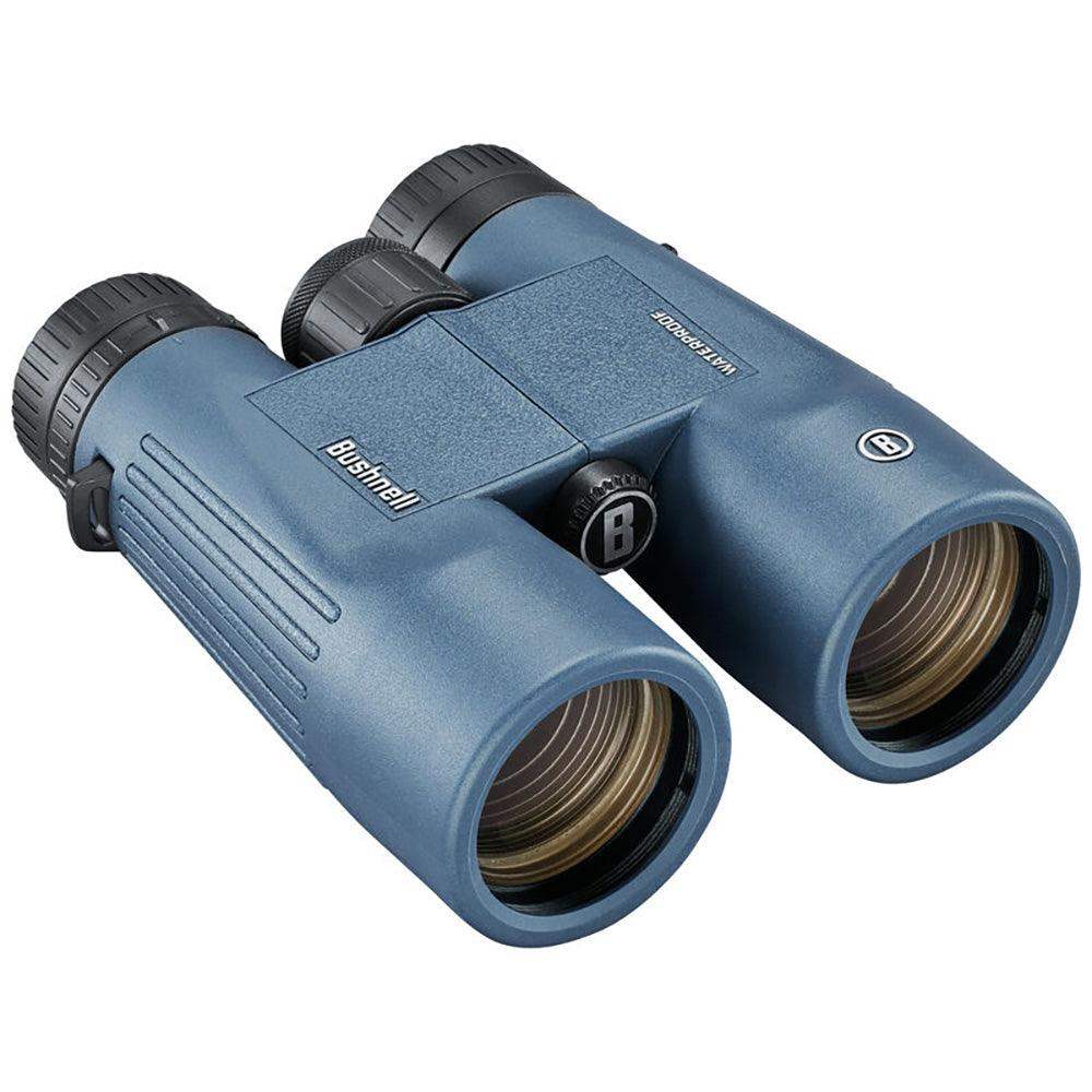 Bushnell 10x42mm H2O Binocular - Dark Blue Roof WP/FP Twist Up Eyecups - Skoutley Outdoors LLC