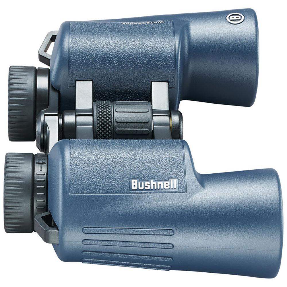 Bushnell 10x42mm H2O Binocular - Dark Blue Porro WP/FP Twist Up Eyecups - Skoutley Outdoors LLC