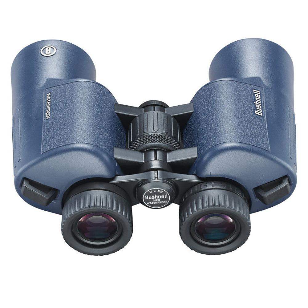 Bushnell 10x42mm H2O Binocular - Dark Blue Porro WP/FP Twist Up Eyecups - Skoutley Outdoors LLC