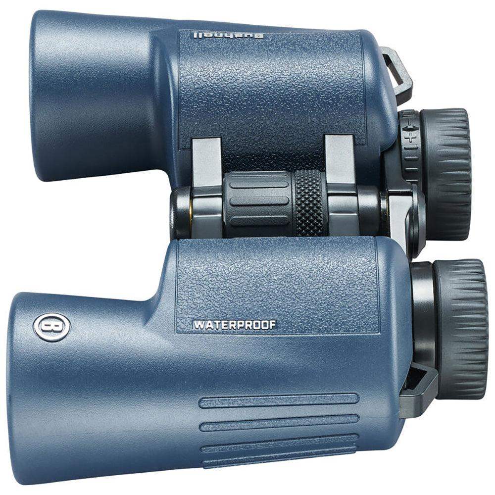 Bushnell 10x42mm H2O Binocular - Dark Blue Porro WP/FP Twist Up Eyecups - Skoutley Outdoors LLC