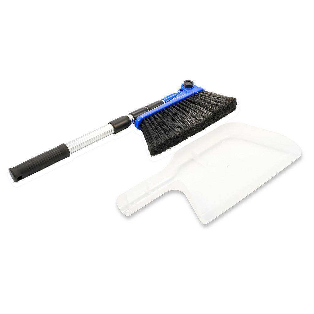 Camco RV Broom & Dustpan - Bilingual - Skoutley Outdoors LLC