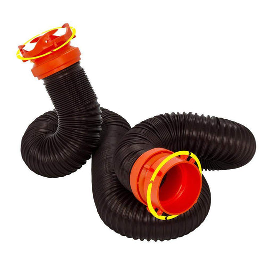 Camco RhinoFLEX 10' Sewer Hose Extension w/Swivel Bayonet & Lug - Skoutley Outdoors LLC