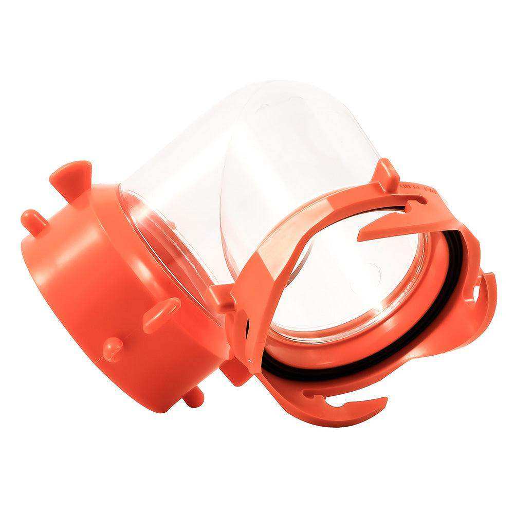 Camco RhinoFLEX 90-Degree Swivel Fitting Clear - Skoutley Outdoors LLC