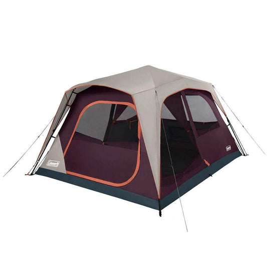 Coleman Skylodge™ 8-Person Instant Camping Tent - Blackberry - Skoutley Outdoors LLC