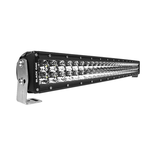 Black Oak Pro Series 3.0 Curved Double Row 30" LED Light Bar - Combo Optics - Black Housing - Skoutley Outdoors LLC