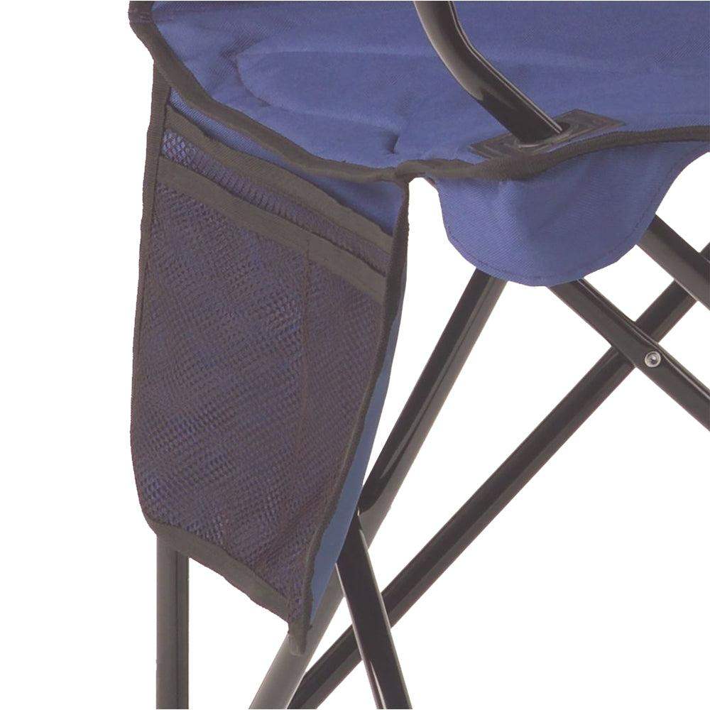 Coleman Cooler Quad Chair - Blue - Skoutley Outdoors LLC