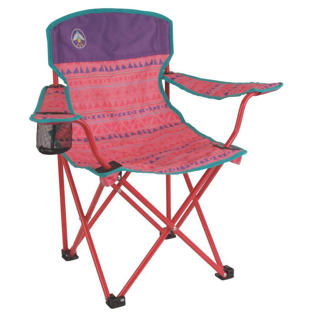 Coleman Kids Quad Chair - Pink - Skoutley Outdoors LLC