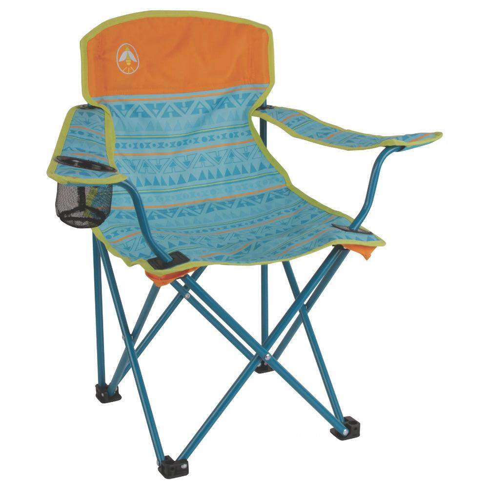 Coleman Kids Quad Chair - Teal - Skoutley Outdoors LLC