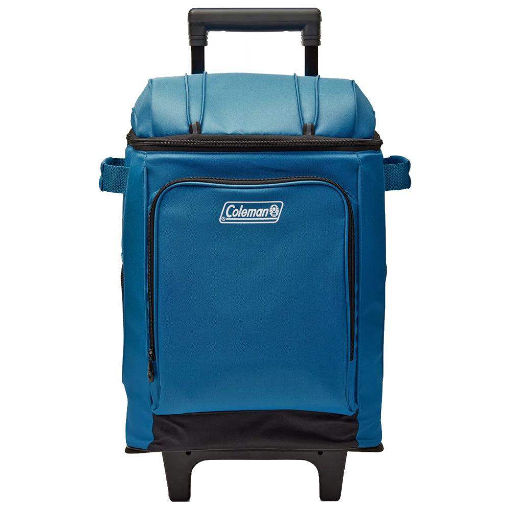 Coleman CHILLER™ 42-Can Soft-Sided Portable Cooler w/Wheels - Deep Ocean - Skoutley Outdoors LLC