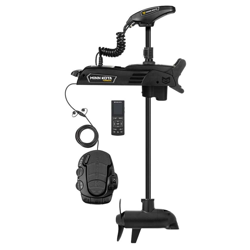 Minn Kota Terrova® QUEST™ 90/115 Trolling Motor w/Wireless Remote - Dual Spectrum CHIRP - 24/36V - 90/115LBS - 45" - Skoutley Outdoors LLC