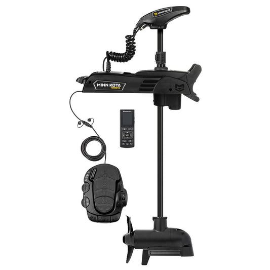 Minn Kota Terrova® QUEST™ 90/115 Trolling Motor w/Wireless Remote - MEGA Down/Side Imaging - 24/36V - 90/115LBS - 45" - Skoutley Outdoors LLC