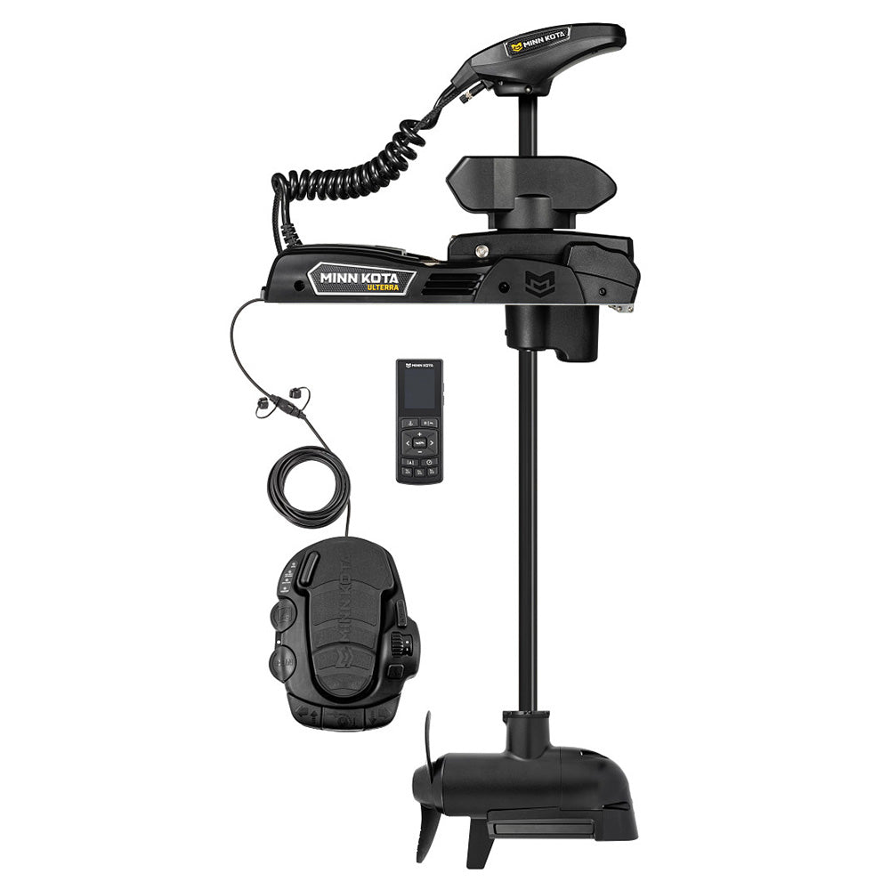 Minn Kota Ulterra QUEST™ 90/115 Trolling Motor w/Wireless Remote - MEGA Down/Side Imaging - 24/36V - 90/115LBS - 45" - Skoutley Outdoors LLC