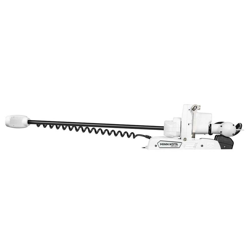 Minn Kota Riptide Instinct QUEST™ 90/115 Trolling Motor w/Wireless Remote - 24/36V - 90/115LBS - 72" -White - Skoutley Outdoors LLC