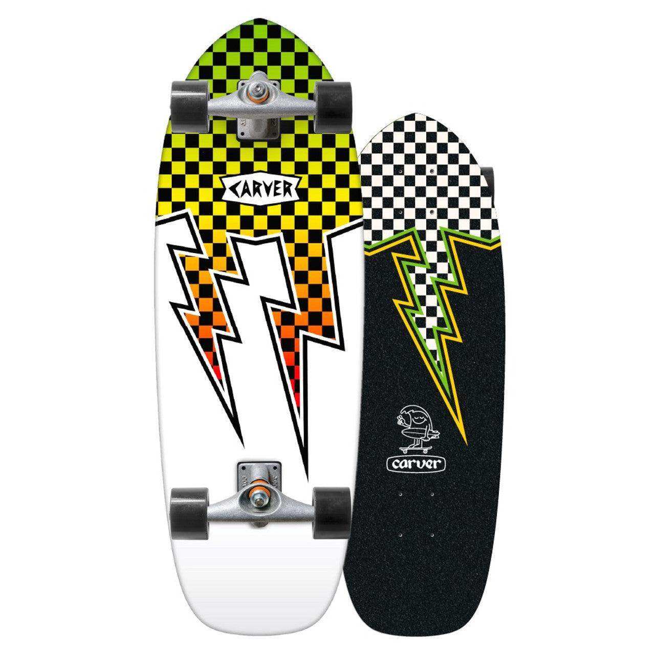 Carver Zapper Snapper Mini C5 Surfskate Complete (V3) - 27″ - Skoutley Outdoors LLC