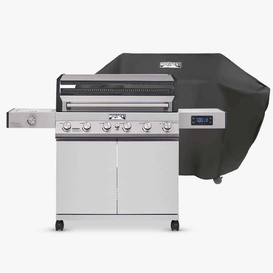 Denali 605 | Stainless Smart Tech Natural/Propane Gas Grill - Skoutley Outdoors LLC