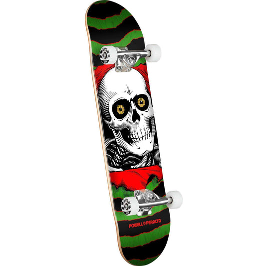 Powell Peralta Ripper Birch Skateboard Complete - 8.0″ Green/Red - Skoutley Outdoors LLC