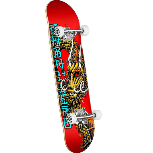 Powell Peralta Cab Ban This Birch Skateboard Complete - 8.25″ Red - Skoutley Outdoors LLC