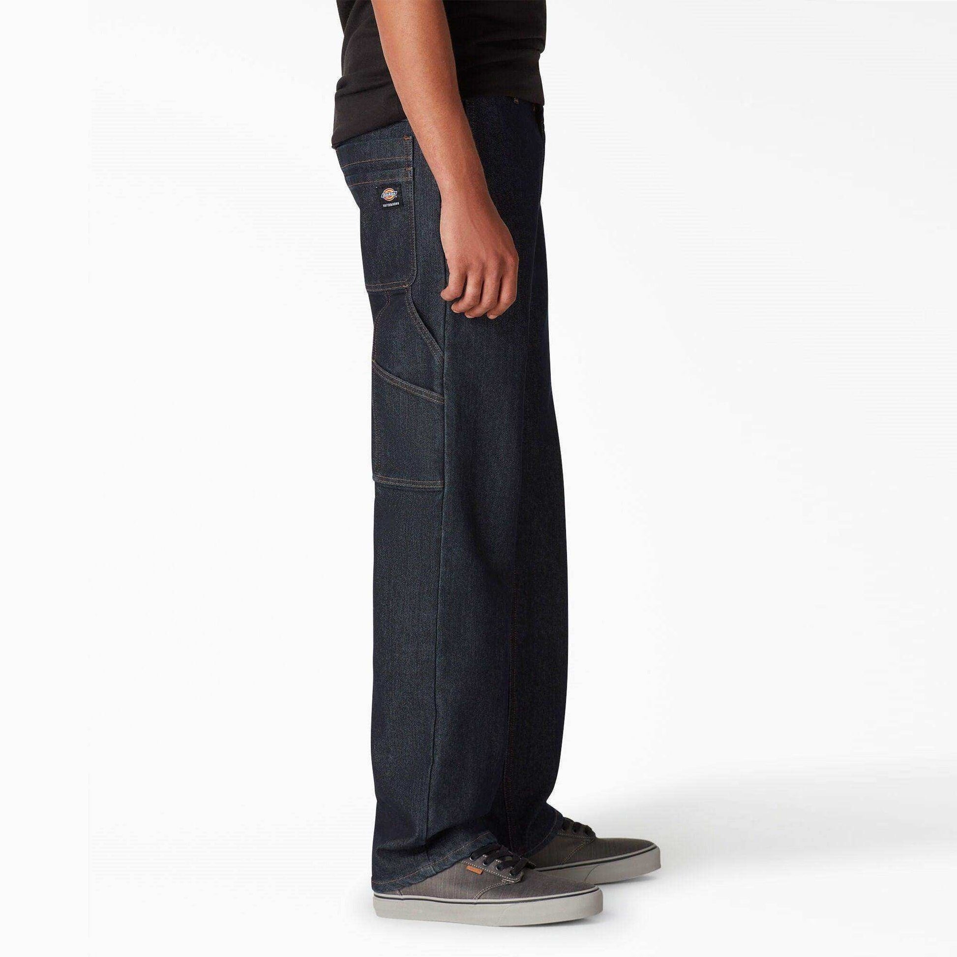 Dickies Skateboarding Utility Jeans Pants - Rinsed Indigo Blue - Skoutley Outdoors LLC