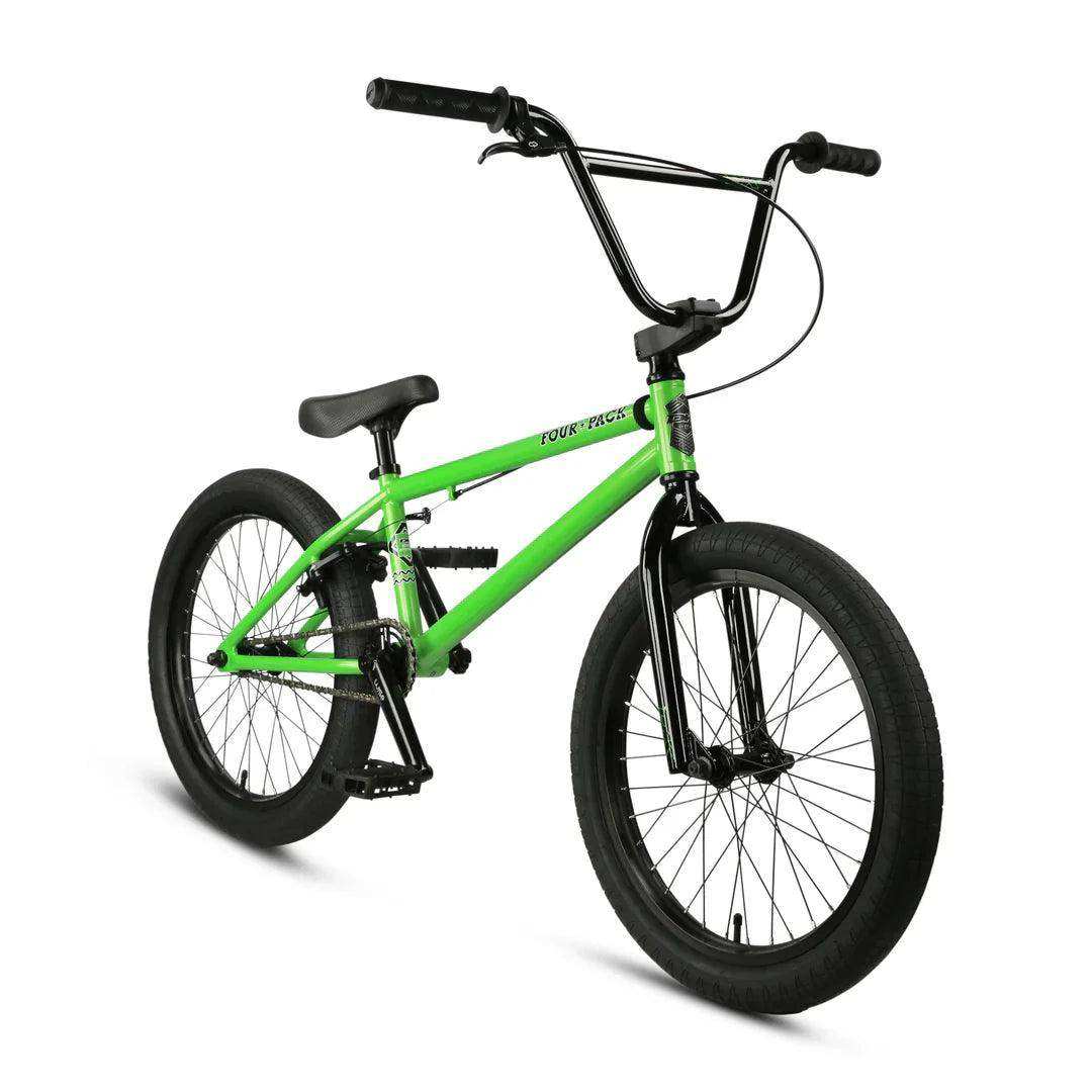 DK Four Pack 20″ Complete BMX Bike - Green - Skoutley Outdoors LLC