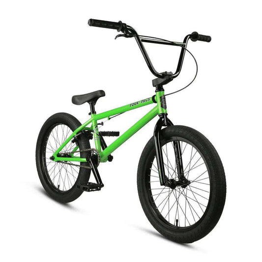 DK Four Pack 20″ Complete BMX Bike - Green - Skoutley Outdoors LLC