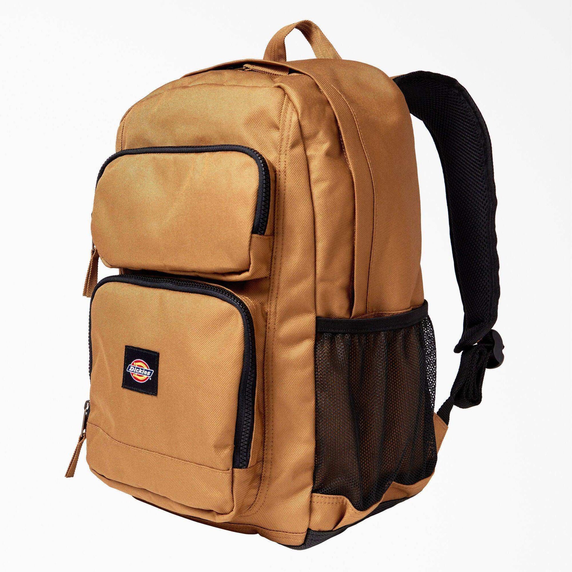 Dickies Double Pocket Backpack - Brown Duck - Skoutley Outdoors LLC