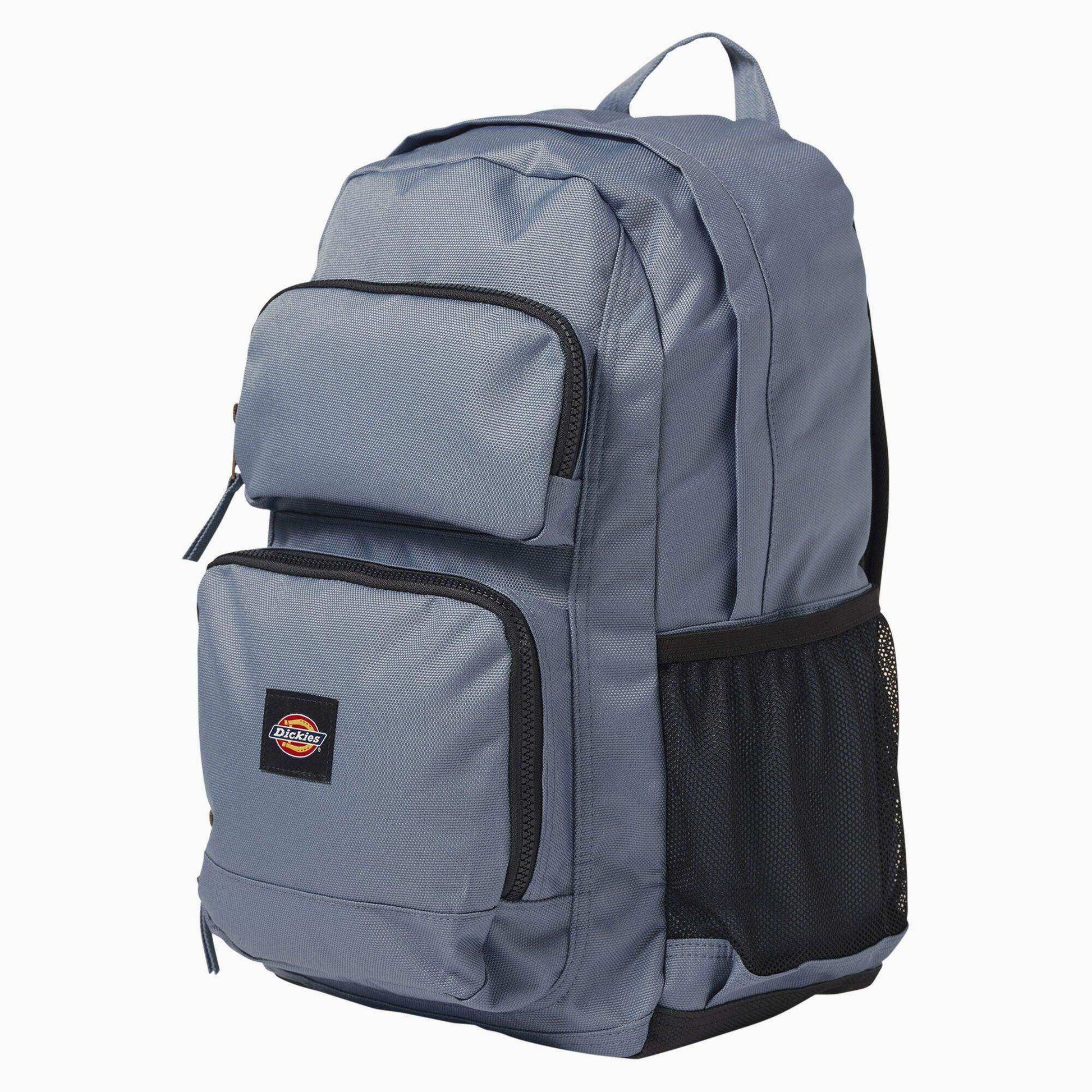 Dickies Double Pocket Backpack - Steel Blue - Skoutley Outdoors LLC