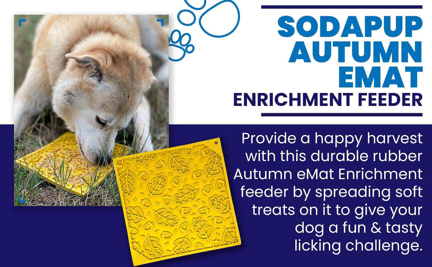 Autumn Design eMat Enrichment Lick Mat - Skoutley Outdoors LLC