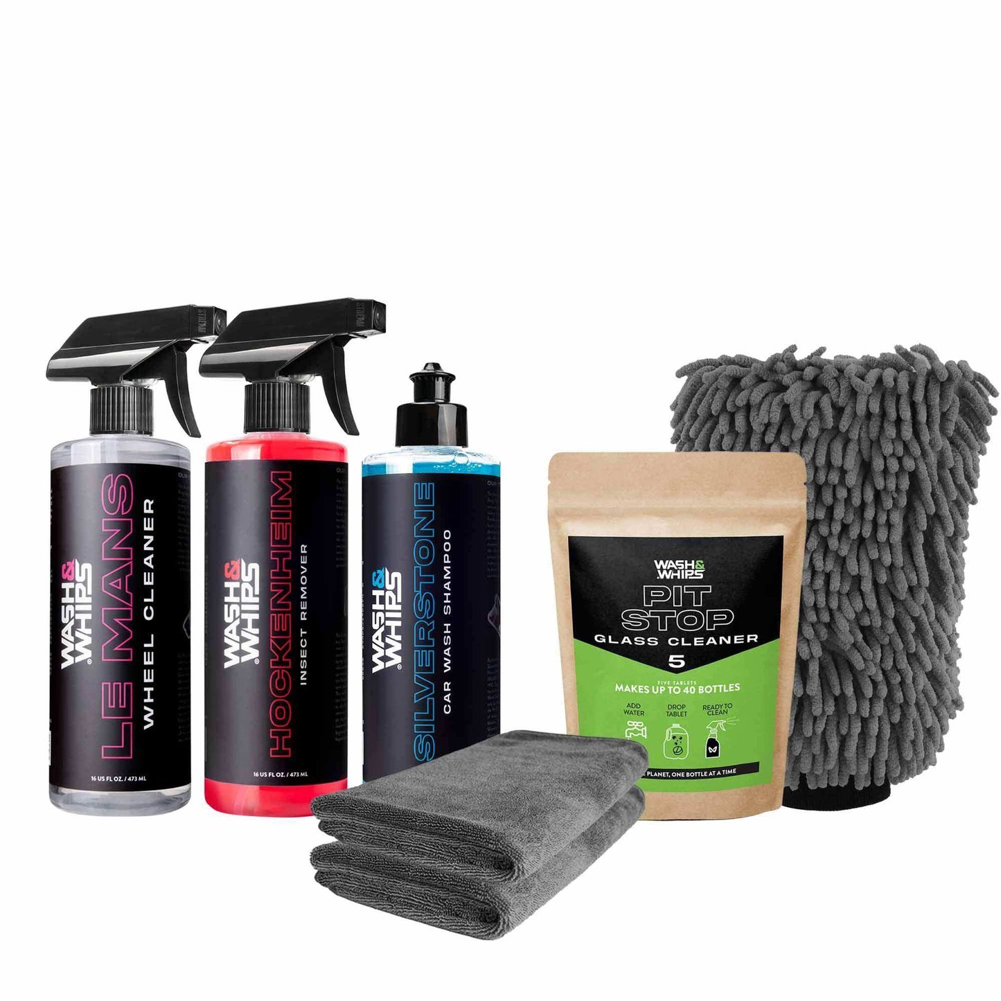 WASH&WHIPS New Car Care Kit - Skoutley Outdoors LLC