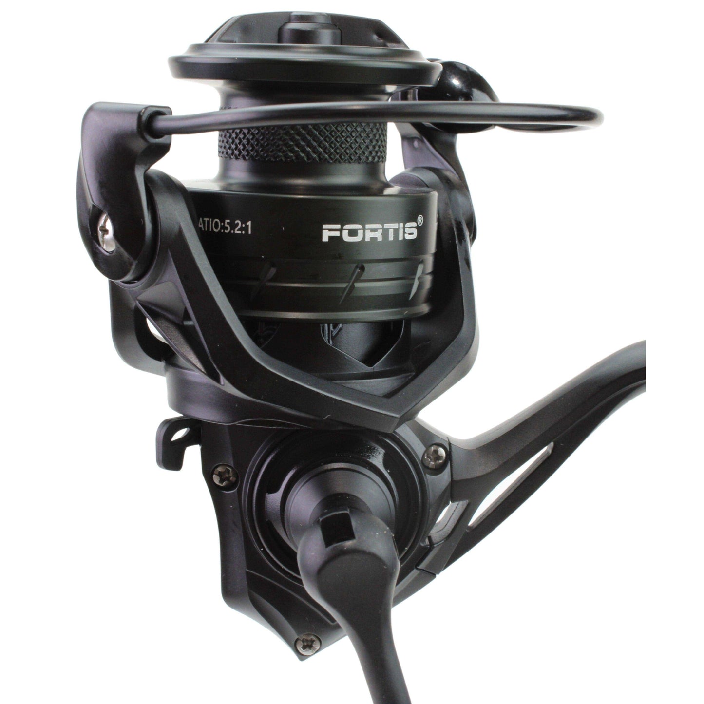 6' Medium Heavy Action Spinning Rod and Reel Package, 1 Piece Fiberglass/Graphite Spinning Rod |4000 Spinning Reel | FORTIS - Skoutley Outdoors LLC