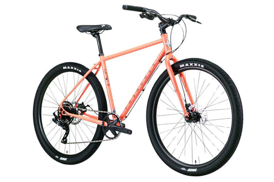 Fairdale Weekender Archer 27.5″ Complete Cruiser Bike - Matte Coral Red - Skoutley Outdoors LLC