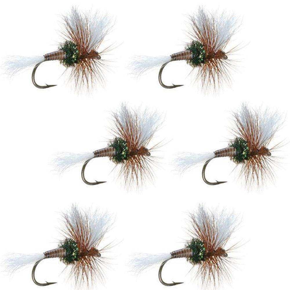 H & L Variant Classic Dry Fly - 6 Flies Hook Size 10 - Skoutley Outdoors LLC